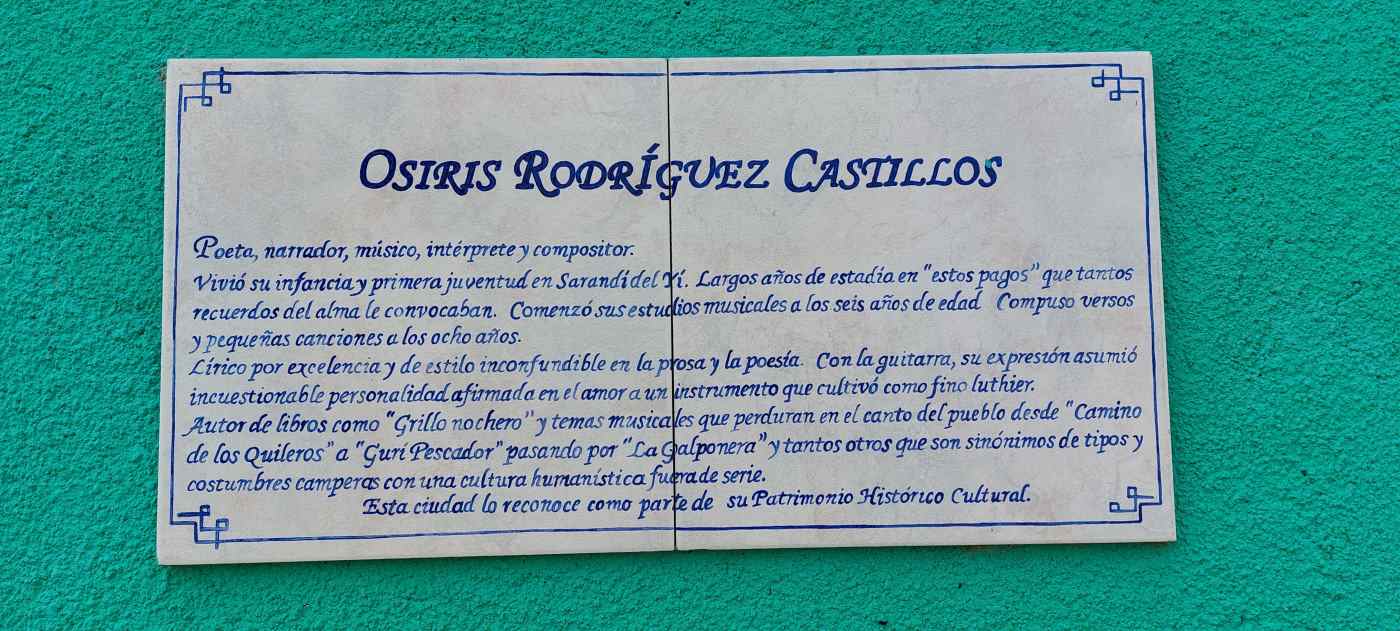 Casa de Osiris Rodriguez Castillo 