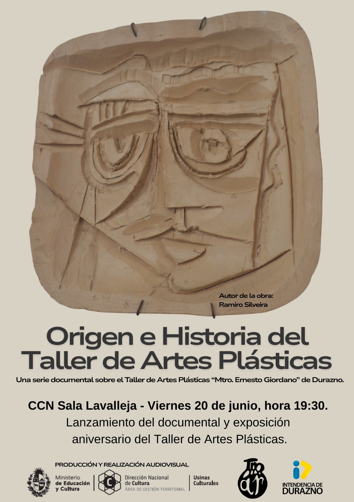 Nueva producción audiovisual oficial del Taller de Artes Plásticas de Durazno