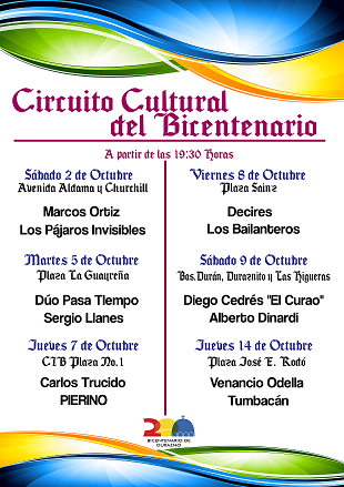 CIRCUITO CULTURAL DEL BICENTENARIO parte 1 web