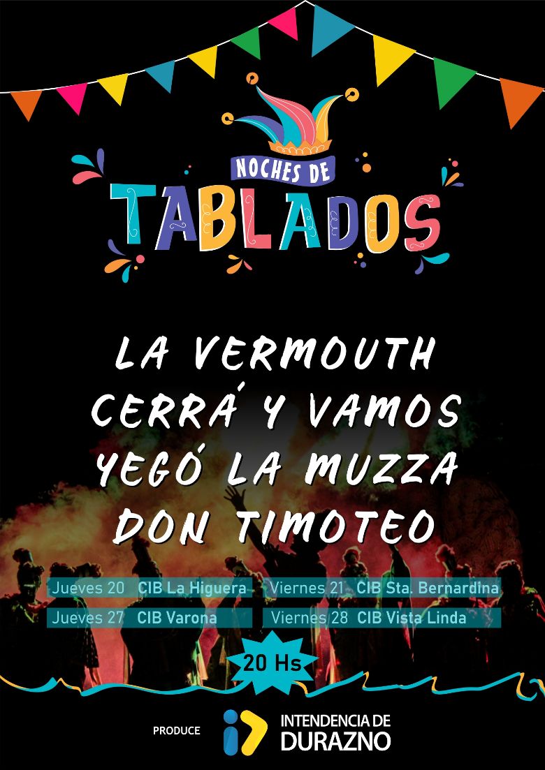 noches tablados durazno