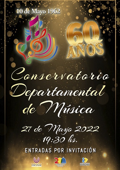 web Gráfica promo 60 ANIV CONSERVATORIO MUSICA Viernes 27 Mayo Prensa IDD