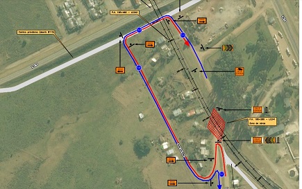 web Mapa zona Seregni a Paso La Cadena